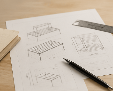 Metal home product design and development process