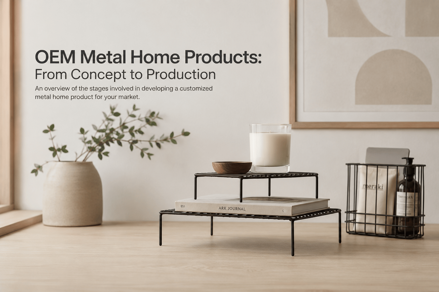 OEM metal home products from concept to production