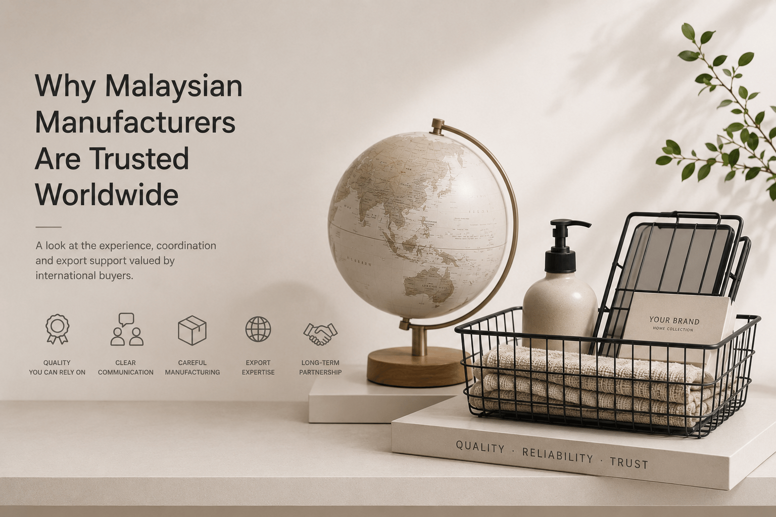 Experienced Malaysian manufacturing support for international buyers