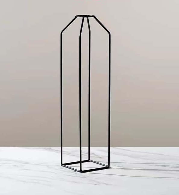 Metal Wire Flower Vase Holder - Decorative Collection